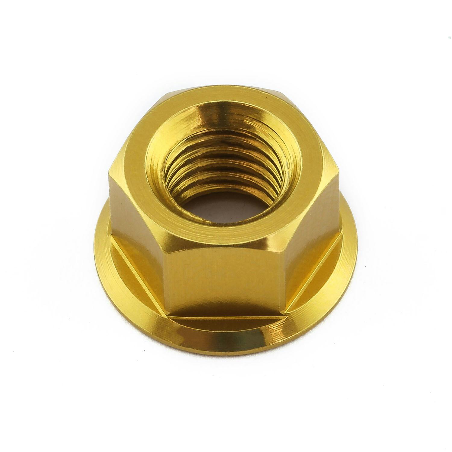 Pro-Bolt プロボルト アルミニウム フランジナット M8x(1.25mm) (LFLN8) LFLN8G (CDC) その他(ボルト) Pro-Bolt プロボルト アルミニウム フランジナット M8x(1.25mm) (LFLN8) LFLN8G (CDC) その他(ボルト)