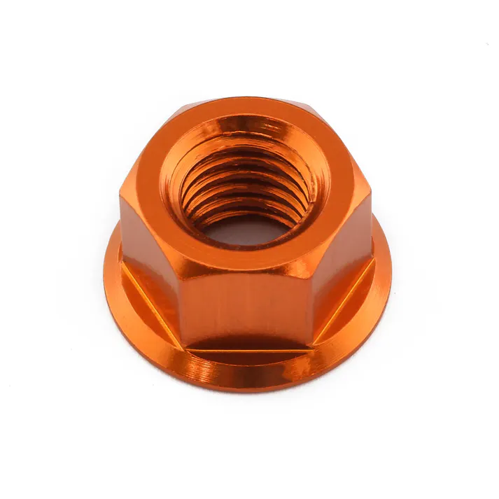 Pro-Bolt プロボルト アルミニウム フランジナット M8x(1.25mm) (LFLN8) LFLN8O (CDC)【ネット注文限定・別送品】
