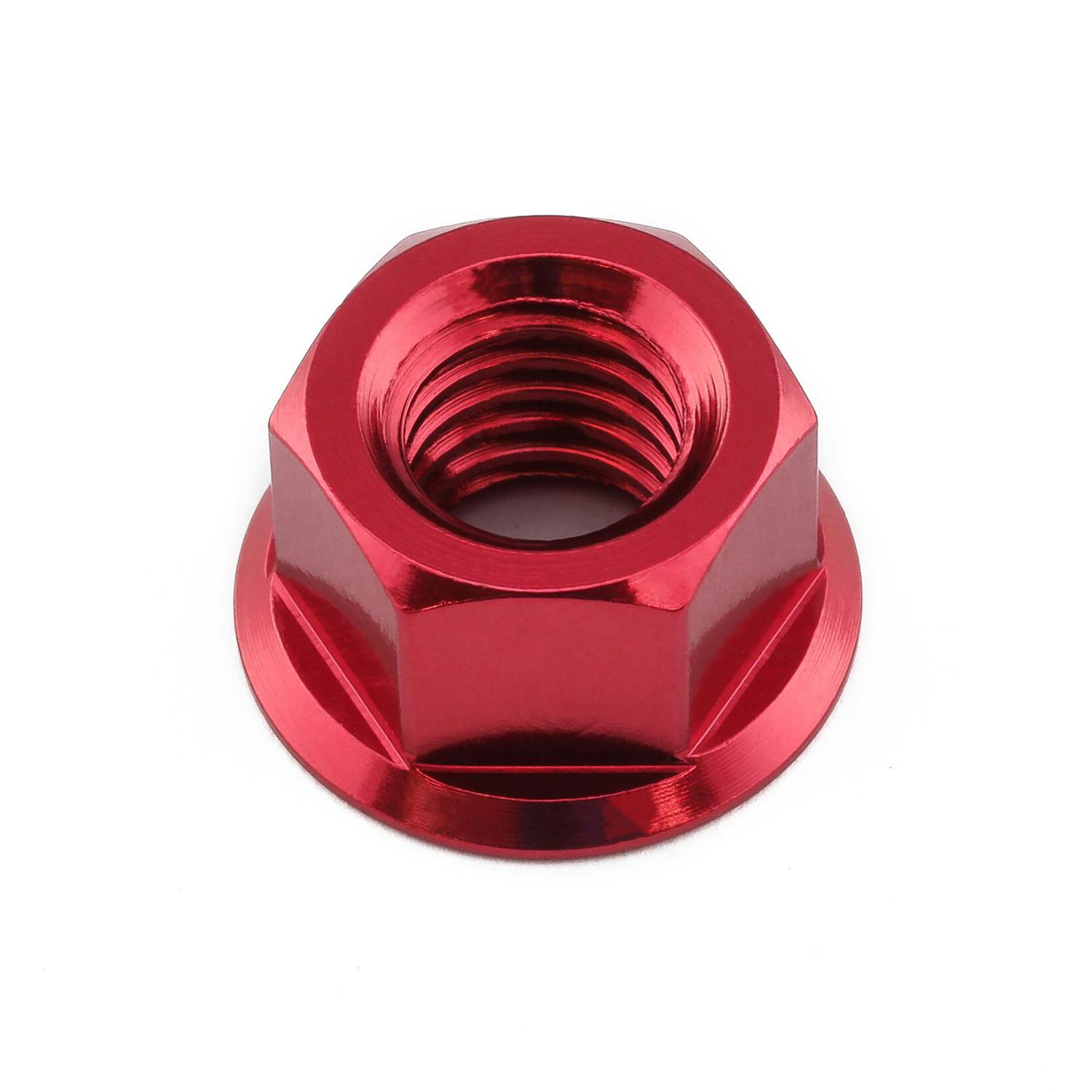 Pro-Bolt プロボルト アルミニウム フランジナット M8x(1.25mm) (LFLN8) LFLN8R (CDC) その他(ボルト) Pro-Bolt プロボルト アルミニウム フランジナット M8x(1.25mm) (LFLN8) LFLN8R (CDC) その他(ボルト)
