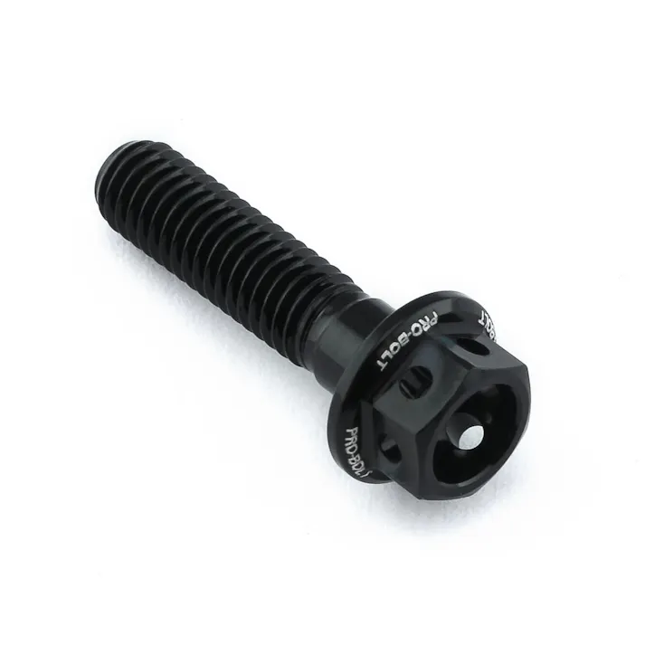 Pro-Bolt プロボルト アルミニウム フランジヘックスヘッドボルト M5x(0.80mm)x20mm レーススペック エッチング (LHX520RE) LHX520RBKE (CDC)【ネット注文限定・別送品】