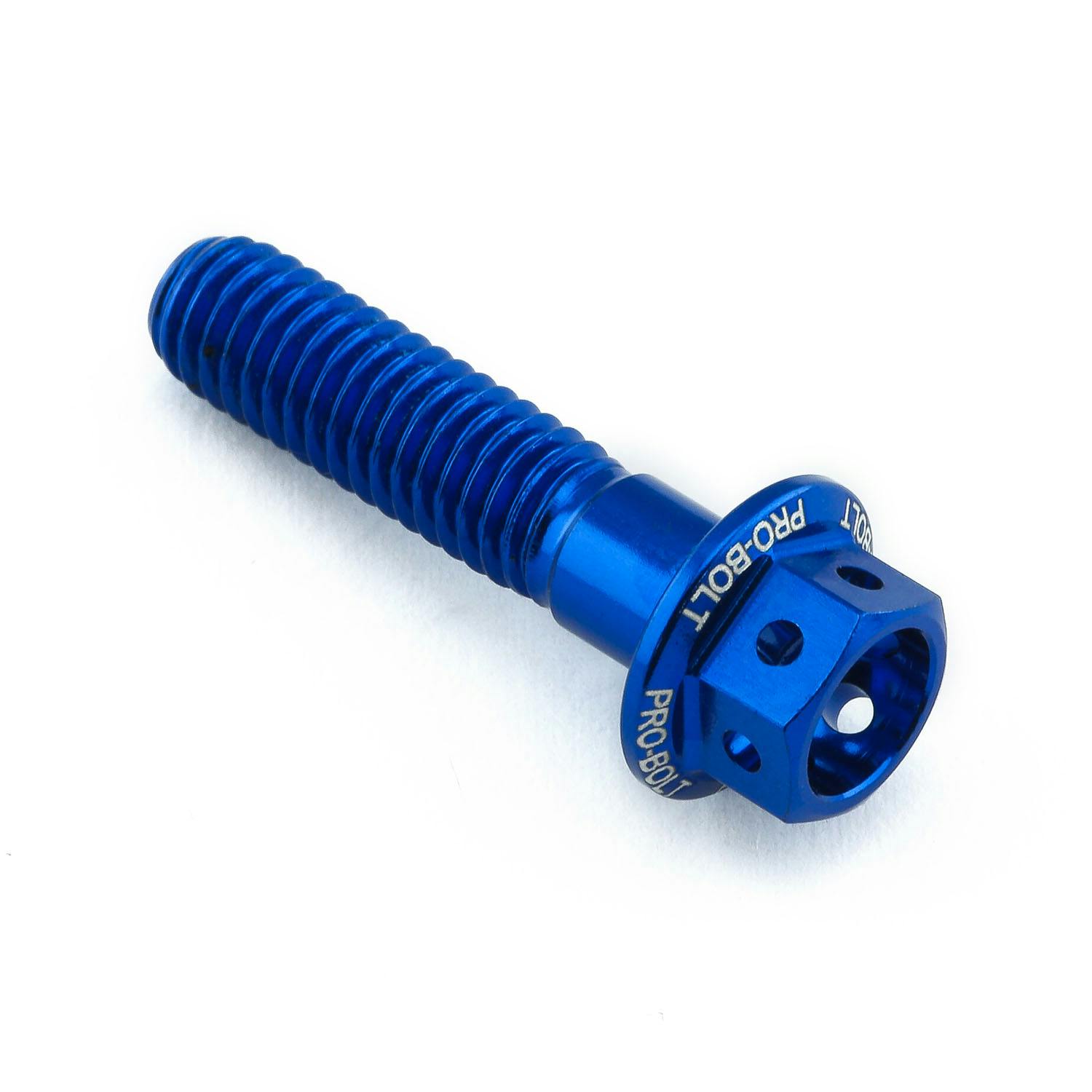 Pro-Bolt プロボルト アルミニウム フランジヘックスヘッドボルト M6x(1.00mm)x25mm レーススペック エッチング (LHX625RE) L その他(ボルト) Pro-Bolt プロボルト アルミニウム フランジヘックスヘッドボルト M6x(1.00mm)x25mm レーススペック エッチング (LHX625RE) L その他(ボルト)