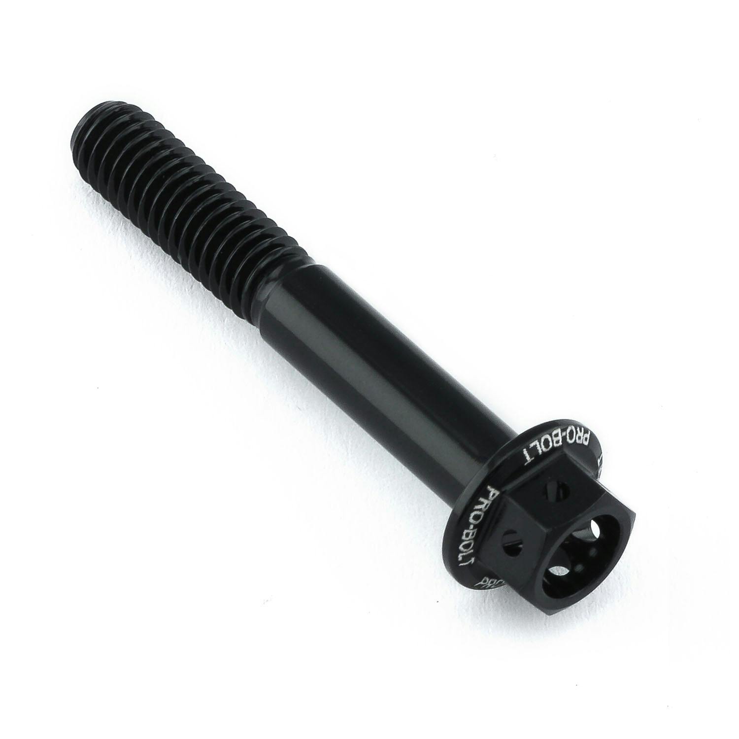 Pro-Bolt プロボルト アルミニウム フランジヘックスヘッドボルト M6x(1.00mm)x40mm レーススペック エッチング (LHX640RE) L その他(ボルト) Pro-Bolt プロボルト アルミニウム フランジヘックスヘッドボルト M6x(1.00mm)x40mm レーススペック エッチング (LHX640RE) L その他(ボルト)