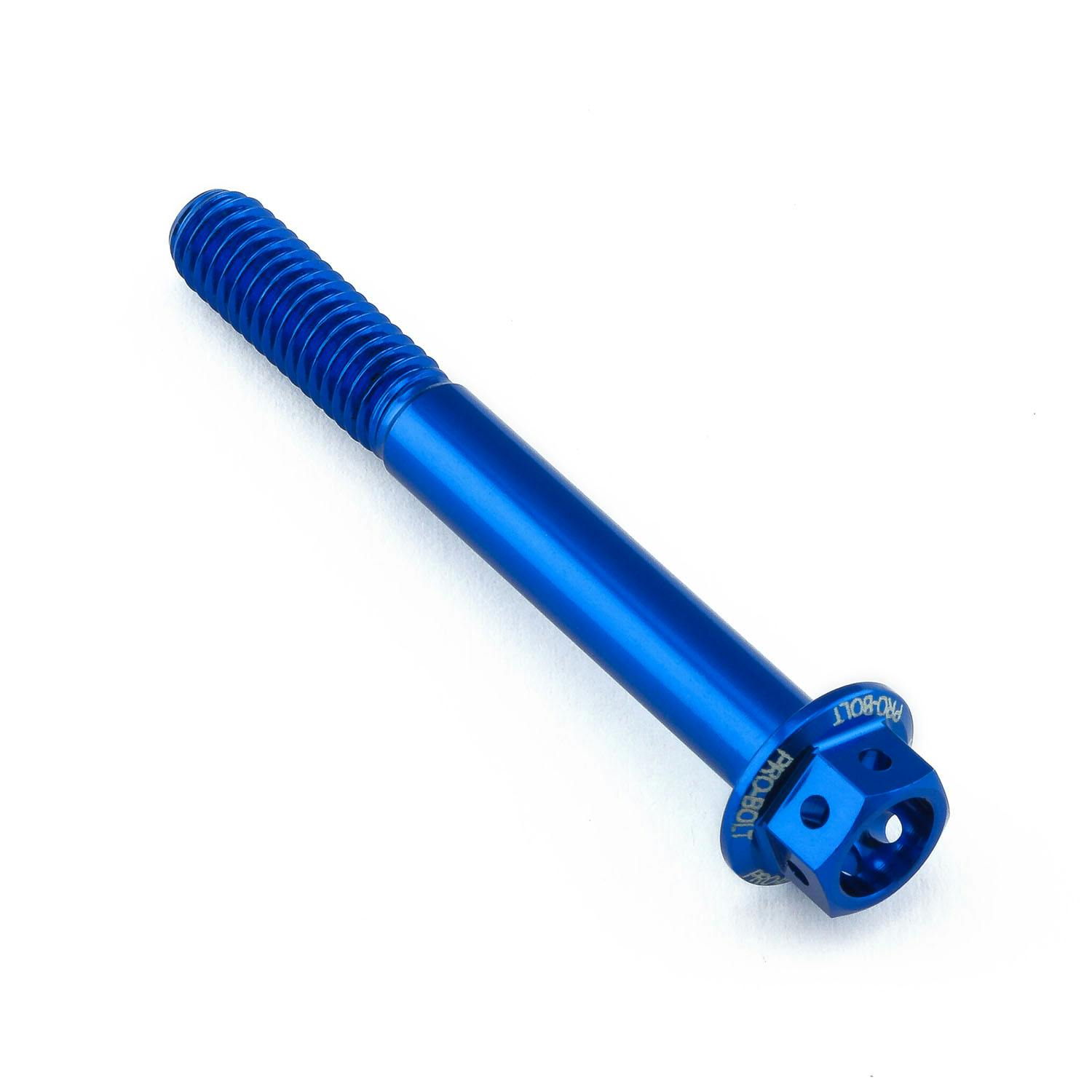 Pro-Bolt プロボルト アルミニウム フランジヘックスヘッドボルト M6x(1.00mm)x50mm レーススペック エッチング (LHX650RE) L その他(ボルト) Pro-Bolt プロボルト アルミニウム フランジヘックスヘッドボルト M6x(1.00mm)x50mm レーススペック エッチング (LHX650RE) L その他(ボルト)