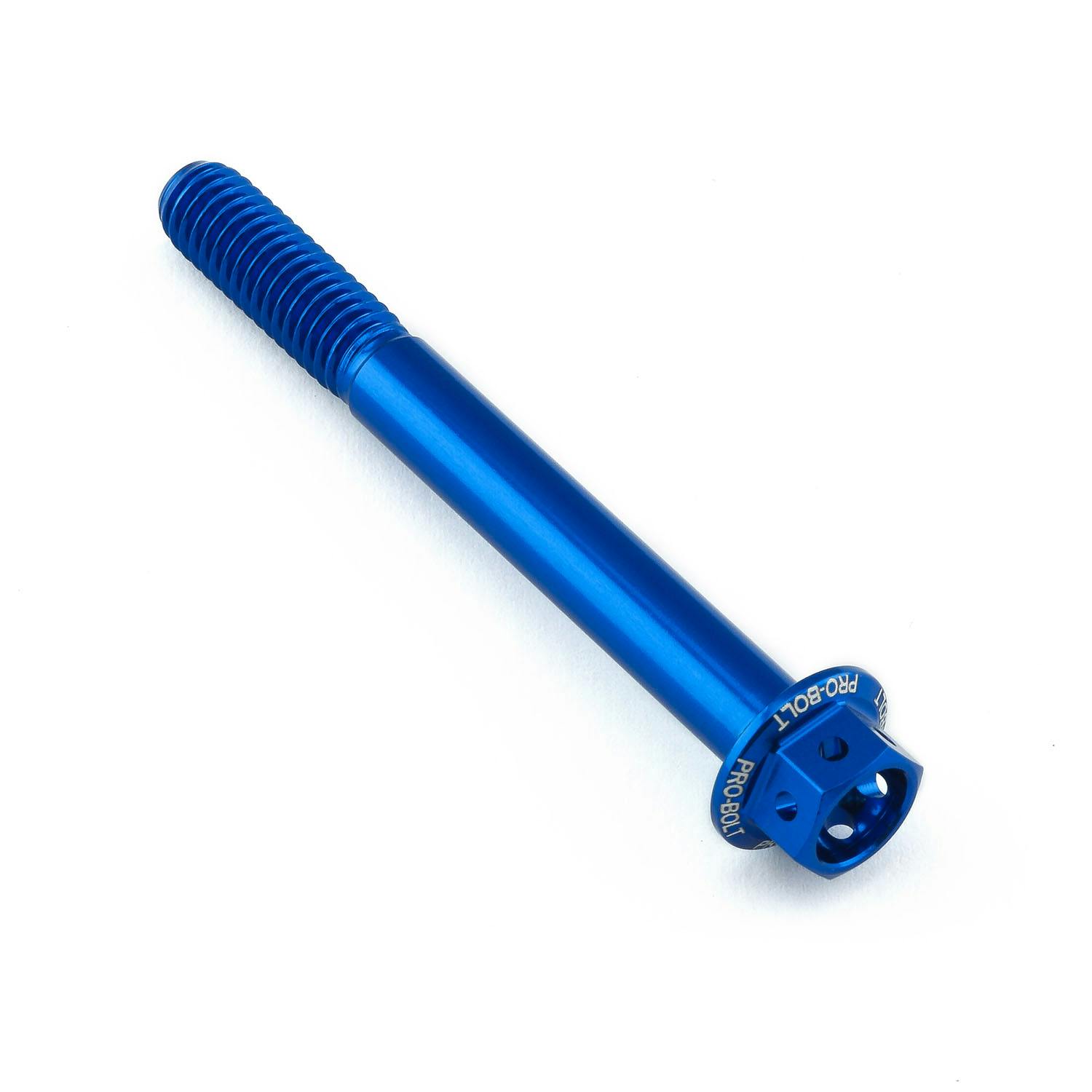 Pro-Bolt プロボルト アルミニウム フランジヘックスヘッドボルト M6x(1.00mm)x55mm レーススペック エッチング (LHX655RE) L その他(ボルト) Pro-Bolt プロボルト アルミニウム フランジヘックスヘッドボルト M6x(1.00mm)x55mm レーススペック エッチング (LHX655RE) L その他(ボルト)