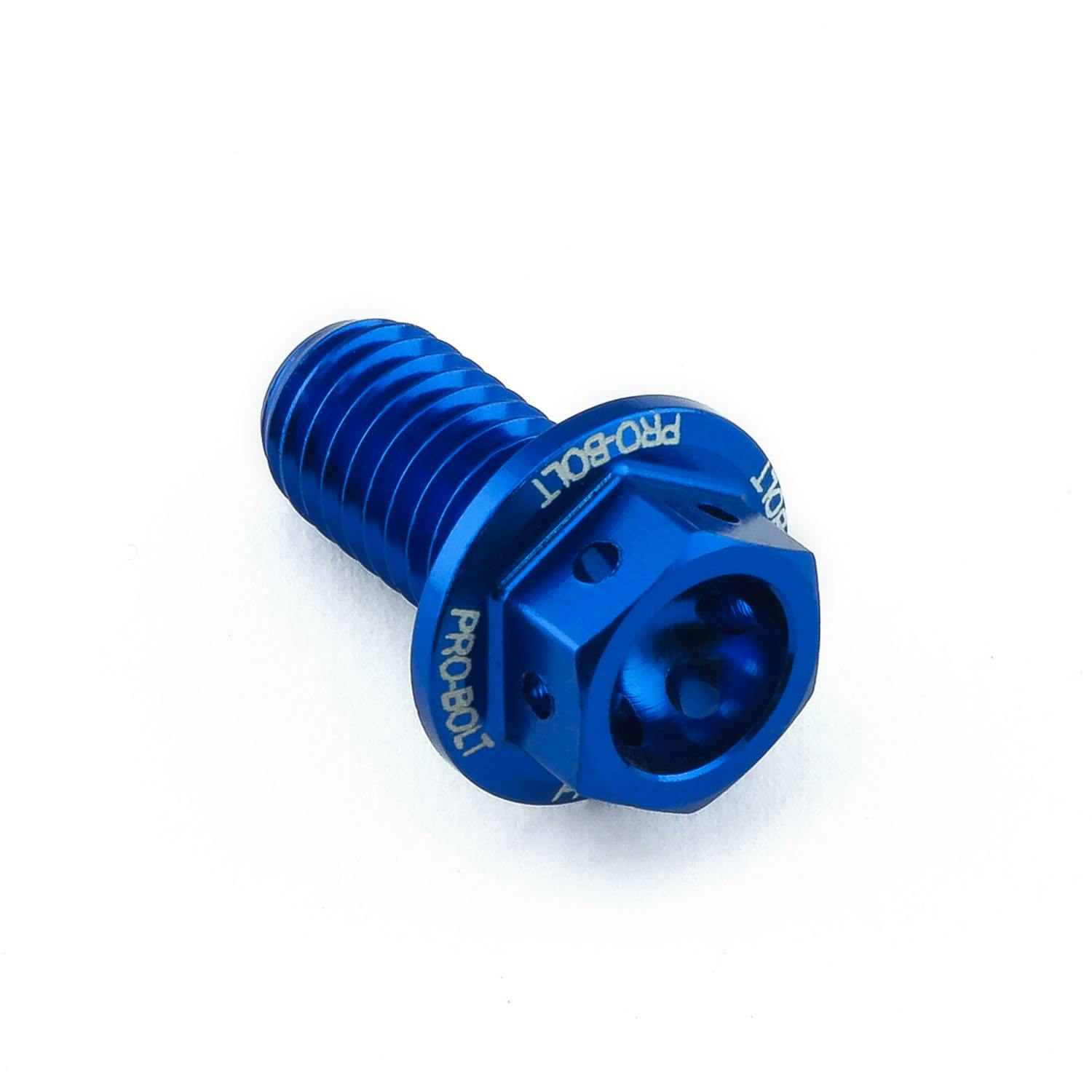 Pro-Bolt プロボルト アルミニウム フランジヘックスヘッドボルト M8x(1.25mm)x15mm レーススペック エッチング (LHX815RE) L その他(ボルト) Pro-Bolt プロボルト アルミニウム フランジヘックスヘッドボルト M8x(1.25mm)x15mm レーススペック エッチング (LHX815RE) L その他(ボルト)