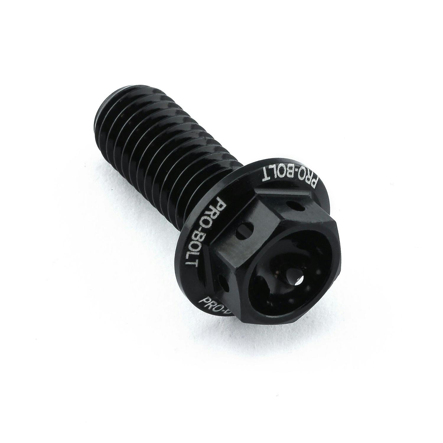 Pro-Bolt プロボルト アルミニウム フランジヘックスヘッドボルト M8x(1.25mm)x20mm レーススペック エッチング (LHX820RE) L その他(ボルト)
