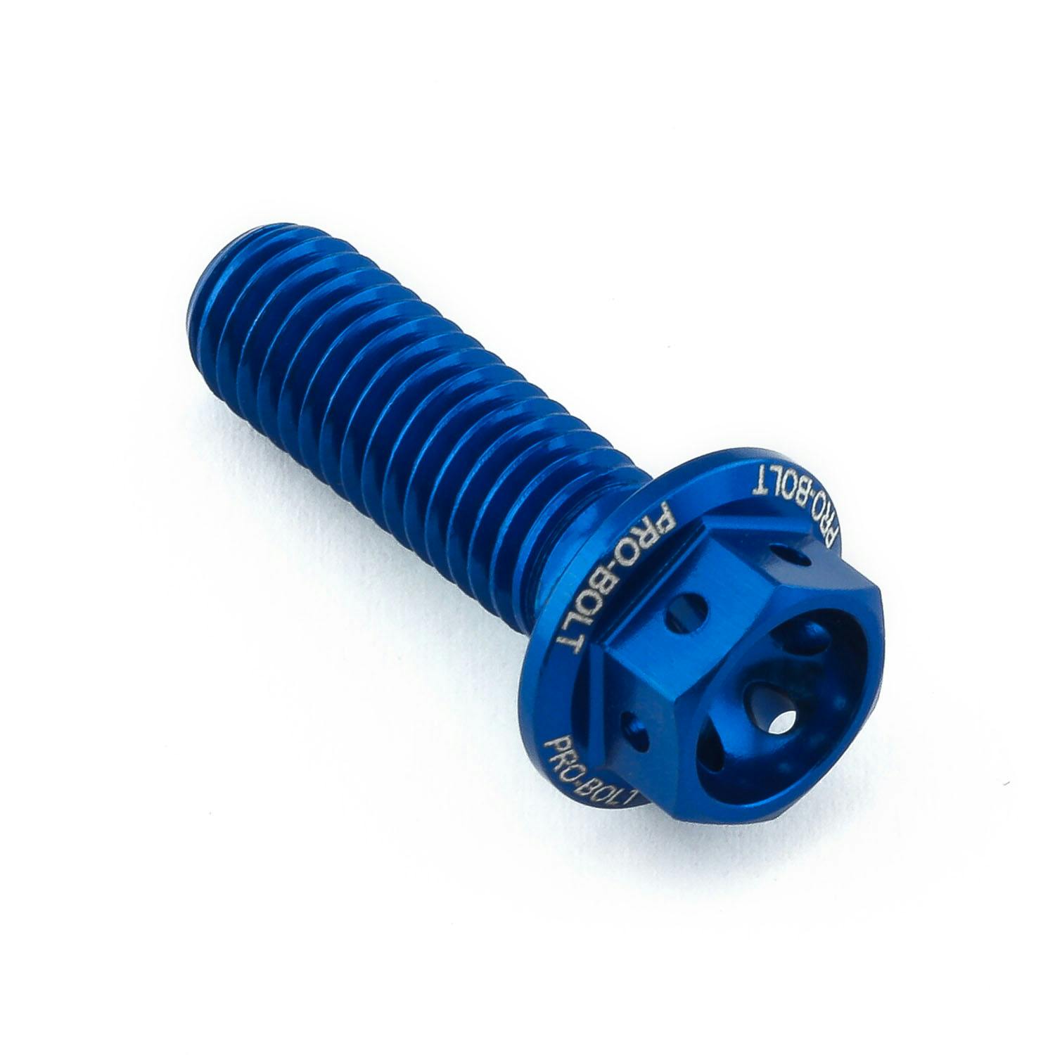 Pro-Bolt プロボルト アルミニウム フランジヘックスヘッドボルト M8x(1.25mm)x25mm レーススペック エッチング (LHX825RE) L その他(ボルト) Pro-Bolt プロボルト アルミニウム フランジヘックスヘッドボルト M8x(1.25mm)x25mm レーススペック エッチング (LHX825RE) L その他(ボルト)