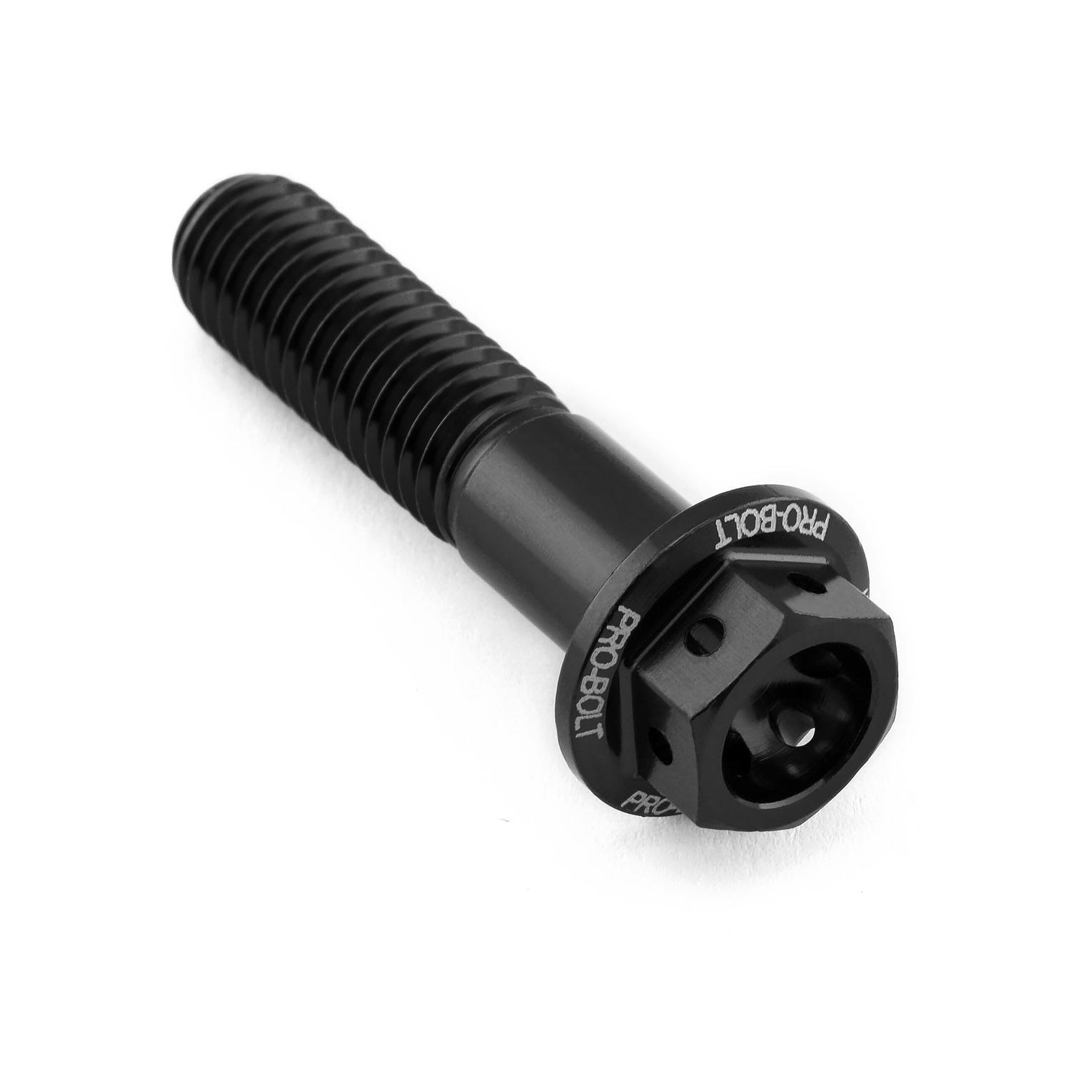 Pro-Bolt プロボルト アルミニウム フランジヘックスヘッドボルト M8x(1.25mm)x35mm レーススペック エッチング (LHX835RE) L その他(ボルト) Pro-Bolt プロボルト アルミニウム フランジヘックスヘッドボルト M8x(1.25mm)x35mm レーススペック エッチング (LHX835RE) L その他(ボルト)