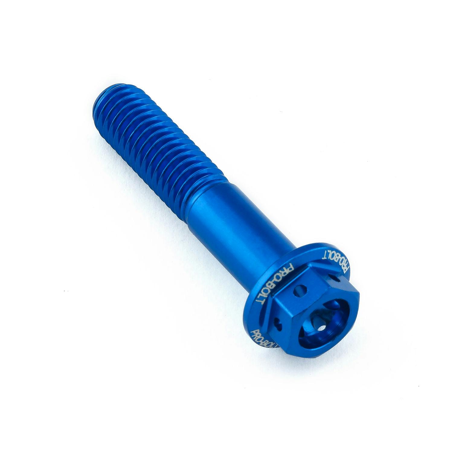 Pro-Bolt プロボルト アルミニウム フランジヘックスヘッドボルト M8x(1.25mm)x40mm レーススペック エッチング (LHX840RE) L その他(ボルト) Pro-Bolt プロボルト アルミニウム フランジヘックスヘッドボルト M8x(1.25mm)x40mm レーススペック エッチング (LHX840RE) L その他(ボルト)