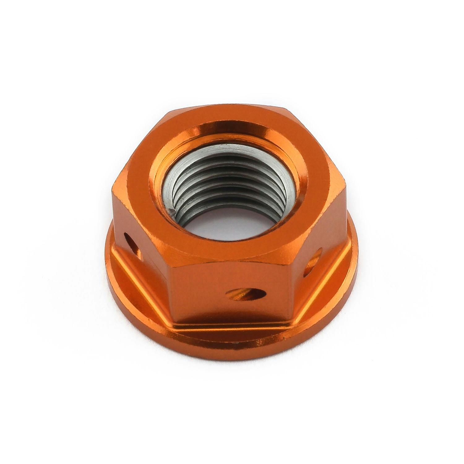 Pro-Bolt プロボルト アルミニウム スプロケットナット M10x(1.25mm) ドリルド (LSPN10D) LSPN10DO (CDC) その他(ボルト) Pro-Bolt プロボルト アルミニウム スプロケットナット M10x(1.25mm) ドリルド (LSPN10D) LSPN10DO (CDC) その他(ボルト)
