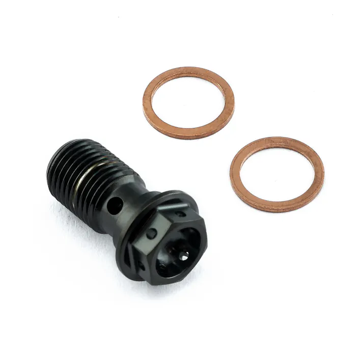 Pro-Bolt プロボルト Stainless Steel Single Banjo Bolt M10x(1.00mm) Race Spec LSSBANJOS10FRBK (CDC)【ネット注文限定・別送品】