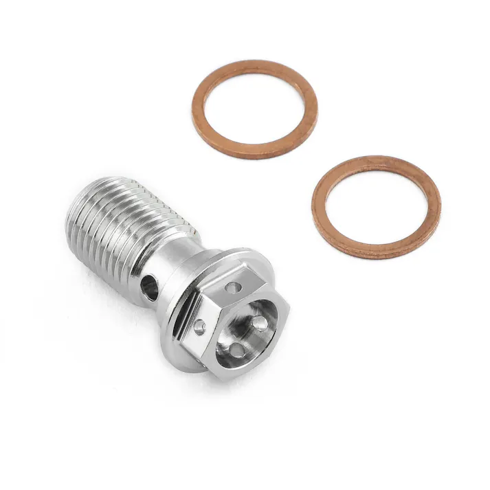 Pro-Bolt プロボルト Stainless Steel Single Banjo Bolt Rear Master Cylinder Race Spec (1.00mm) LSSBANJOS10FRZ4 (CDC)【ネット注文限定・別送品】