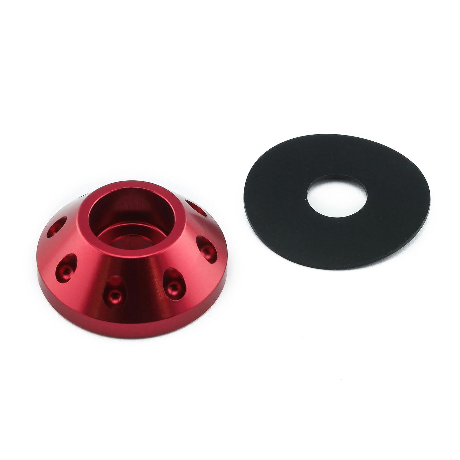 Pro-Bolt プロボルト アルミニウム フレアワッシャー M6 (25mm ヘッド外径) (LWAPB625) LWAPB625R (CDC) その他(ボルト) Pro-Bolt プロボルト アルミニウム フレアワッシャー M6 (25mm ヘッド外径) (LWAPB625) LWAPB625R (CDC) その他(ボルト)