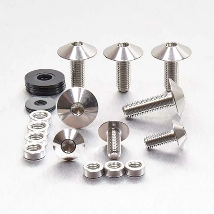 Pro-Bolt プロボルト Stainless Steel Mudguard & Hugger Bolt Kit (MUDHUG105SS) (CDC)【ネット注文限定・別送品】