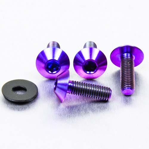 Pro-Bolt プロボルト Titanium Mudguard & Hugger Bolt Kit (MUDHUG80TI) MUDHUG80TIP (CDC その他(ボルト) Pro-Bolt プロボルト Titanium Mudguard & Hugger Bolt Kit (MUDHUG80TI) MUDHUG80TIP (CDC その他(ボルト)