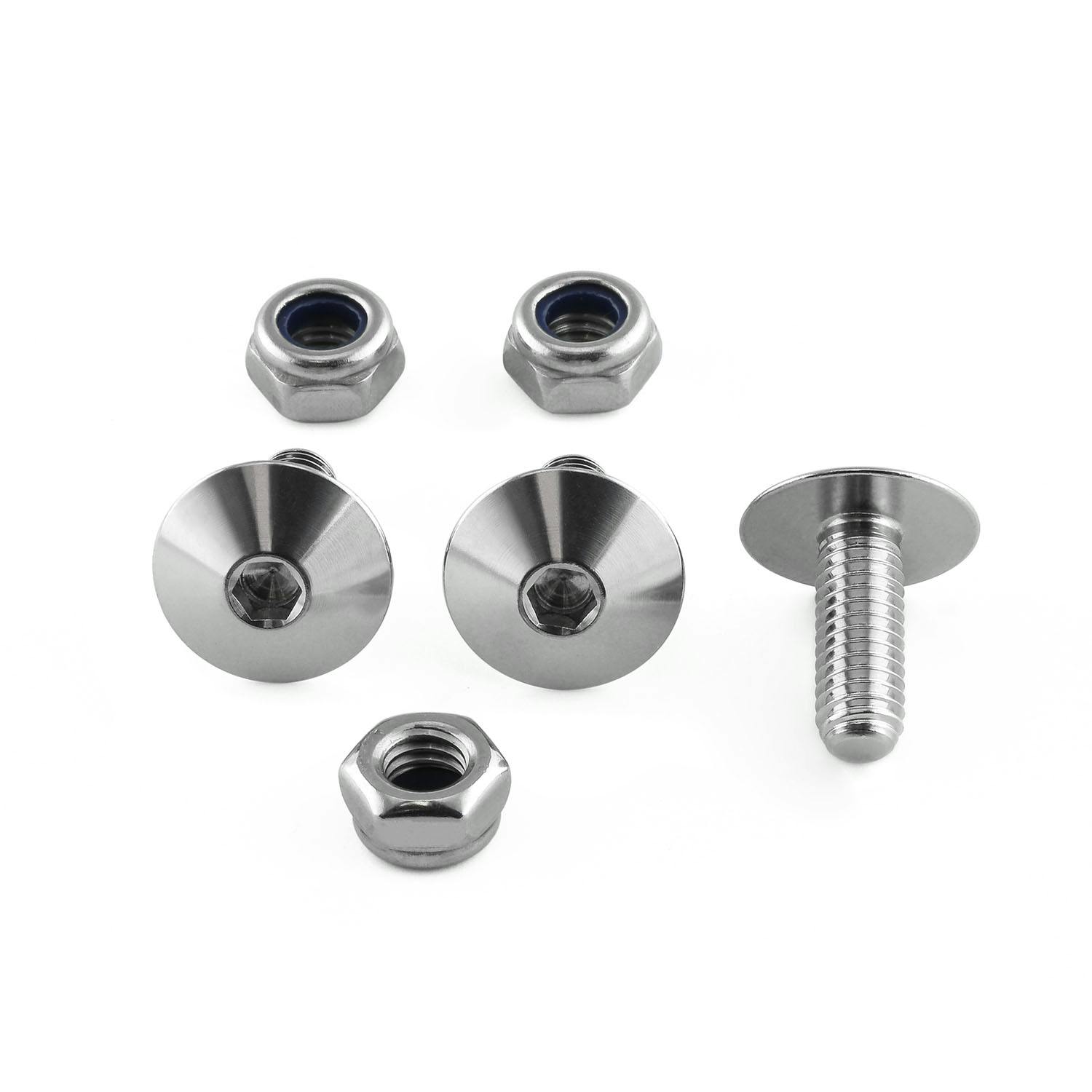 Pro-Bolt プロボルト Stainless Steel Number Plate Kit 10 (NPLATE10SS) (CDC) ステン(ボルト) Pro-Bolt プロボルト Stainless Steel Number Plate Kit 10 (NPLATE10SS) (CDC) ステン(ボルト)