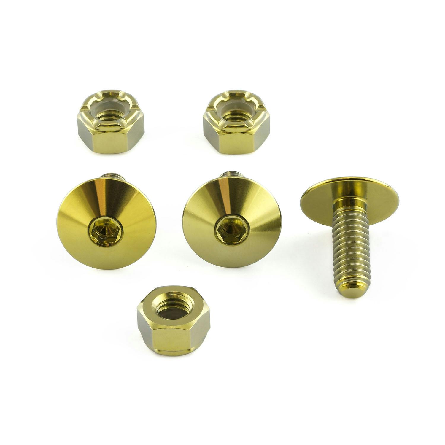 Pro-Bolt プロボルト Titanium Number Plate Kit 10 (NPLATE10TI) NPLATE10TIG (CDC) その他(ボルト) Pro-Bolt プロボルト Titanium Number Plate Kit 10 (NPLATE10TI) NPLATE10TIG (CDC) その他(ボルト)