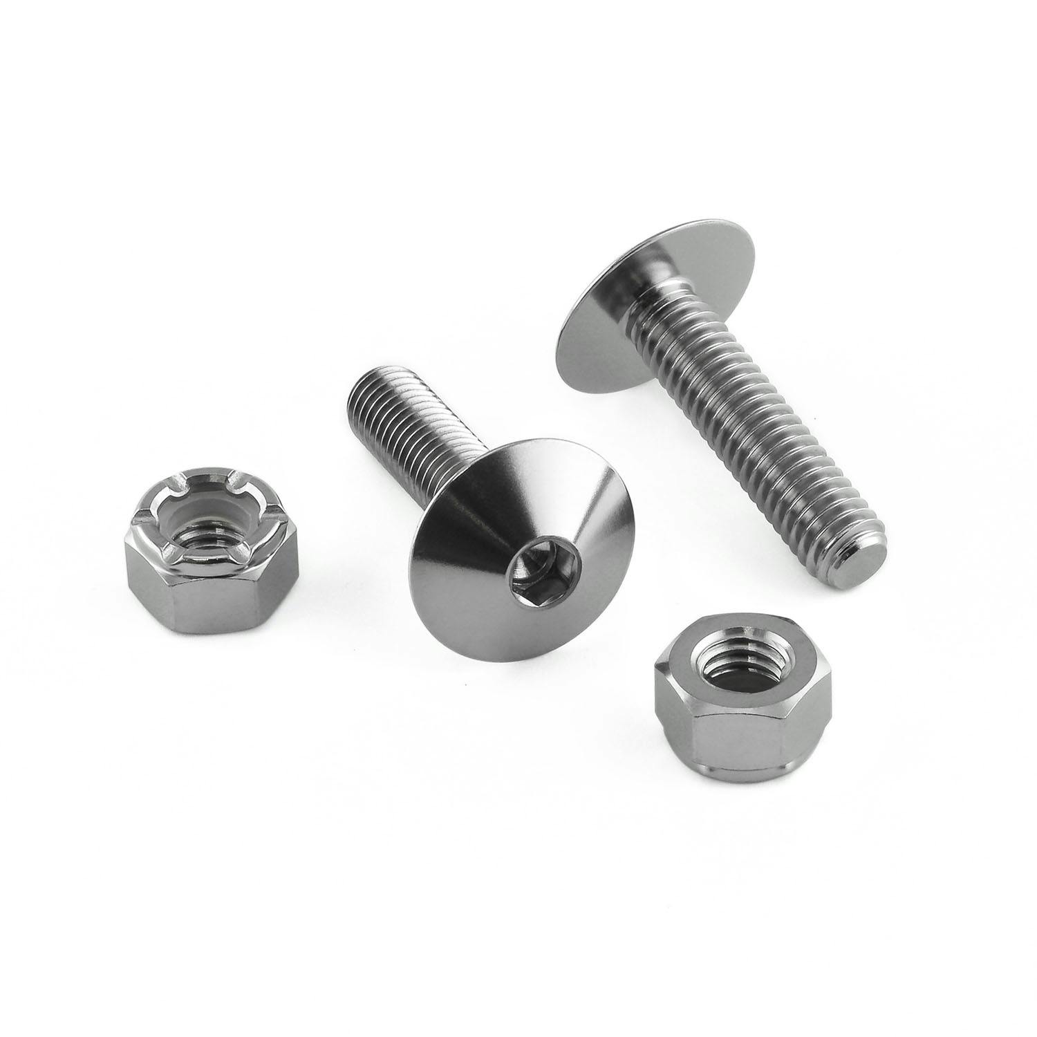 Pro-Bolt プロボルト Titanium Number Plate Kit (NPLATE50TI) (CDC) その他(ボルト) Pro-Bolt プロボルト Titanium Number Plate Kit (NPLATE50TI) (CDC) その他(ボルト)