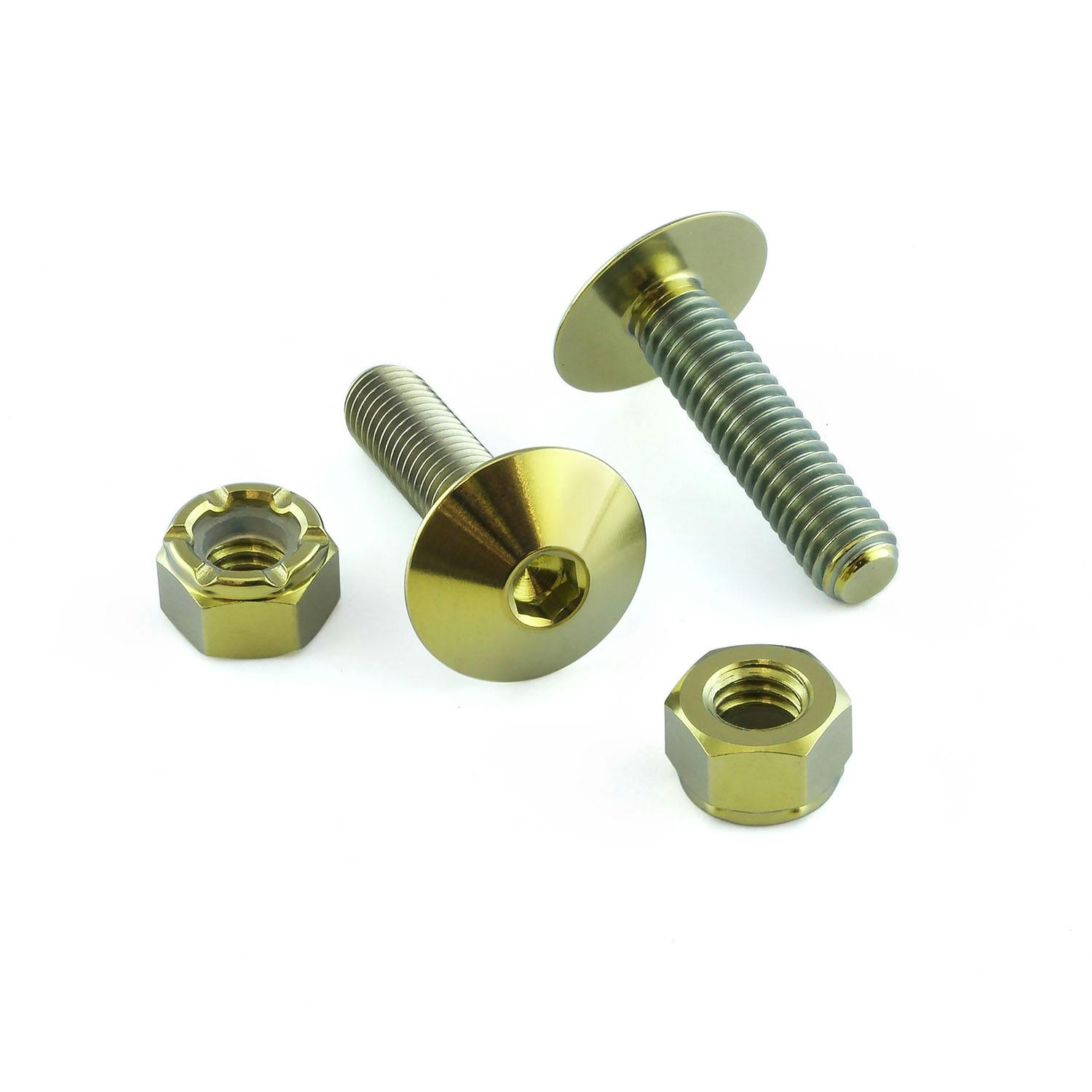 Pro-Bolt プロボルト Titanium Number Plate Kit (NPLATE50TI) NPLATE50TIG (CDC) その他(ボルト) Pro-Bolt プロボルト Titanium Number Plate Kit (NPLATE50TI) NPLATE50TIG (CDC) その他(ボルト)