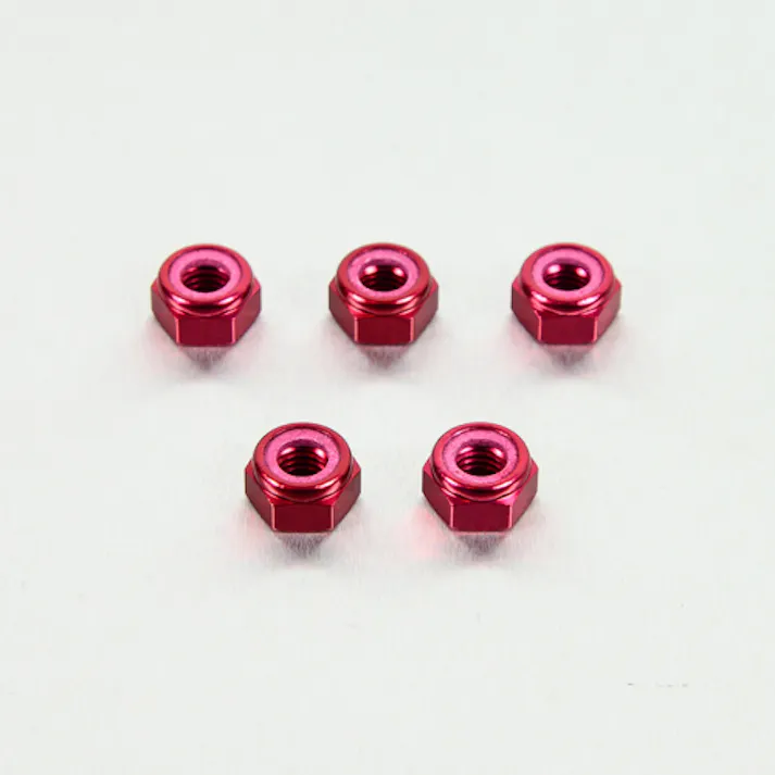 Pro-Bolt プロボルト アルミニウム ナイロンロック ナットs M10x(1.50mm) 5個入りパック (NYN10-5) NYN10-5R (CDC)【ネット注文限定・別送品】