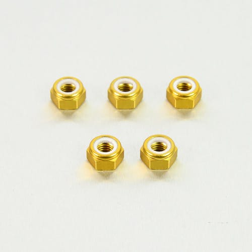 Pro-Bolt プロボルト アルミニウム ナイロンロック ナットs M10x(1.25mm) 5個入りパック (NYN10F-5) NYN10F-5G (CD その他(ボルト) Pro-Bolt プロボルト アルミニウム ナイロンロック ナットs M10x(1.25mm) 5個入りパック (NYN10F-5) NYN10F-5G (CD その他(ボルト)
