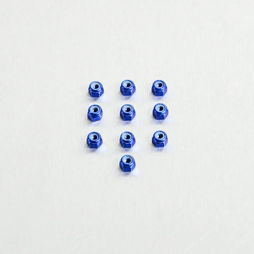 Pro-Bolt プロボルト アルミニウム ナイロンロック ナットs M3x(0.50mm) 10個入りパック (NYN3-10) NYN3-10B (CDC) その他(ボルト) Pro-Bolt プロボルト アルミニウム ナイロンロック ナットs M3x(0.50mm) 10個入りパック (NYN3-10) NYN3-10B (CDC) その他(ボルト)