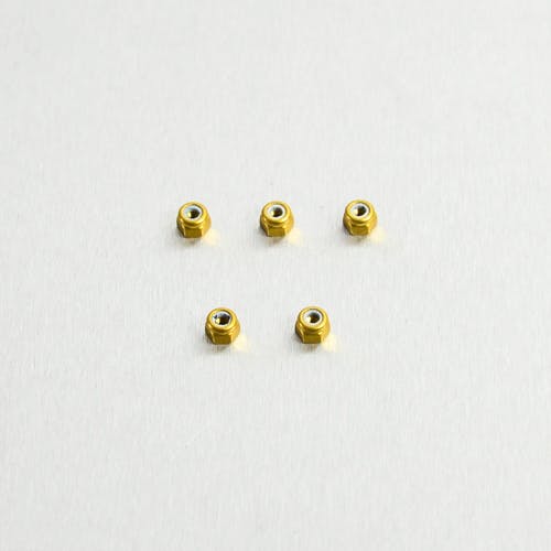 Pro-Bolt プロボルト アルミニウム ナイロンロック ナットs M3x(0.50mm) 5個入りパック (NYN3-5) NYN3-5G (CDC) その他(ボルト) Pro-Bolt プロボルト アルミニウム ナイロンロック ナットs M3x(0.50mm) 5個入りパック (NYN3-5) NYN3-5G (CDC) その他(ボルト)