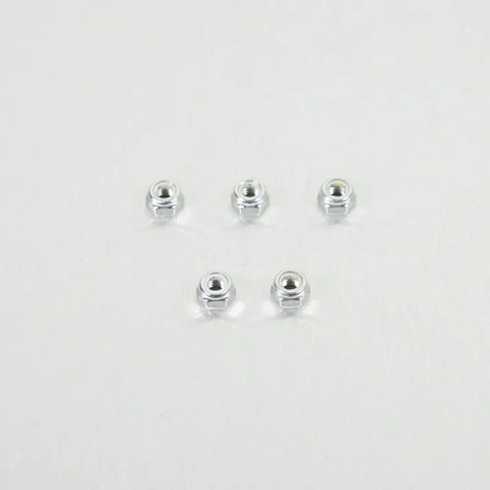Pro-Bolt プロボルト アルミニウム ナイロンロック ナットs M5x(0.80mm) 5個入りパック (NYN5-5) NYN5-5S (CDC)【ネット注文限定・別送品】