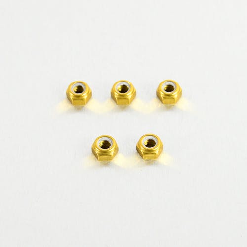 Pro-Bolt プロボルト アルミニウム ナイロンロック ナットs M6x(1.00mm) 5個入りパック (NYN6-5) NYN6-5G (CDC) その他(ボルト) Pro-Bolt プロボルト アルミニウム ナイロンロック ナットs M6x(1.00mm) 5個入りパック (NYN6-5) NYN6-5G (CDC) その他(ボルト)