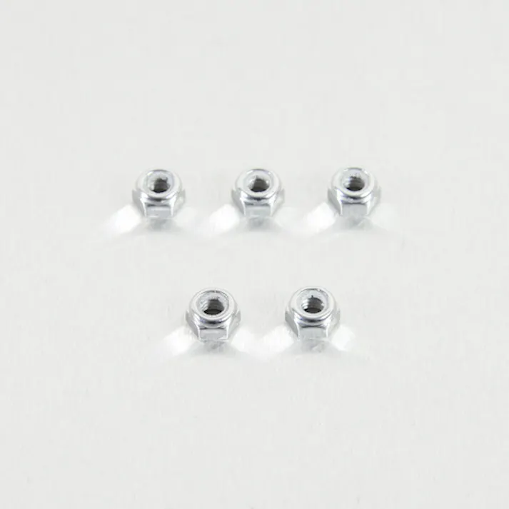 Pro-Bolt プロボルト アルミニウム ナイロンロック ナットs M6x(1.00mm) 5個入りパック (NYN6-5) NYN6-5S (CDC)【ネット注文限定・別送品】