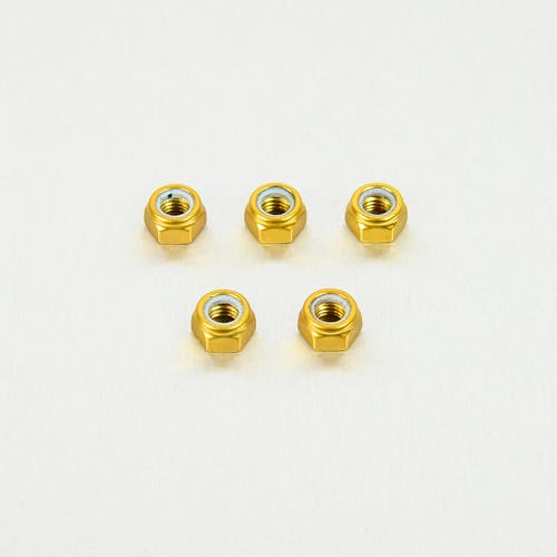 Pro-Bolt プロボルト アルミニウム ナイロンロック ナットs M8x(1.25mm) 5個入りパック (NYN8-5) NYN8-5G (CDC) その他(ボルト) Pro-Bolt プロボルト アルミニウム ナイロンロック ナットs M8x(1.25mm) 5個入りパック (NYN8-5) NYN8-5G (CDC) その他(ボルト)