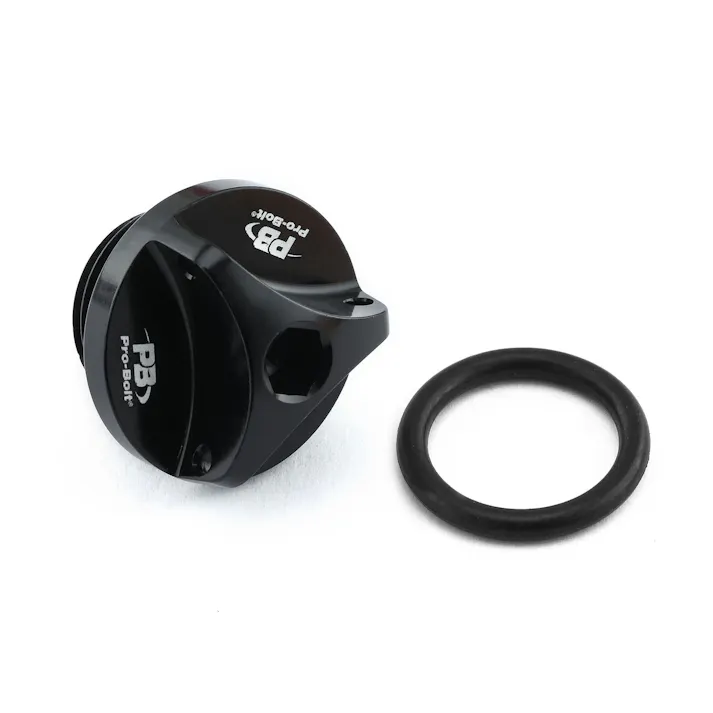 Pro-Bolt プロボルト Aluminium Oil Filler Cap Honda /Other (OFCH10) OFCH10BKLE (CDC)【ネット注文限定・別送品】
