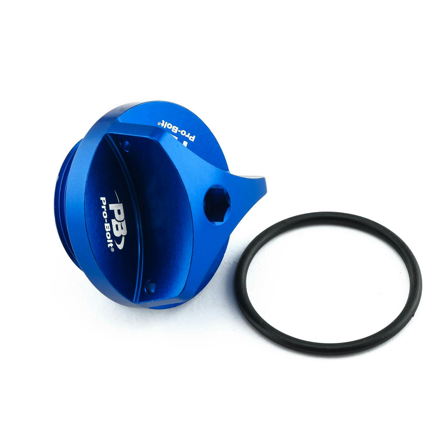 Pro-Bolt プロボルト Aluminium Oil Filler Cap Kawasaki Standard (OFCK10) OFCK10BLE (CD ボルトキャップ Pro-Bolt プロボルト Aluminium Oil Filler Cap Kawasaki Standard (OFCK10) OFCK10BLE (CD ボルトキャップ