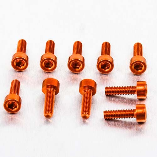 Pro-Bolt プロボルト アルミニウム ソケットキャップボルト M3x(0.50mm)x8mm 10個入りパック (PB308-10) PB308-10O その他(ボルト) Pro-Bolt プロボルト アルミニウム ソケットキャップボルト M3x(0.50mm)x8mm 10個入りパック (PB308-10) PB308-10O その他(ボルト)