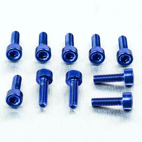 Pro-Bolt プロボルト アルミニウム ソケットキャップボルト M3x(0.50mm)x10mm 10個入りパック (PB310-10) PB310-10B その他(ボルト) Pro-Bolt プロボルト アルミニウム ソケットキャップボルト M3x(0.50mm)x10mm 10個入りパック (PB310-10) PB310-10B その他(ボルト)