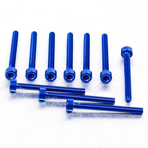 Pro-Bolt プロボルト アルミニウム ソケットキャップボルト M3x(0.50mm)x30mm 10個入りパック (PB330-10) PB330-10B その他(ボルト) Pro-Bolt プロボルト アルミニウム ソケットキャップボルト M3x(0.50mm)x30mm 10個入りパック (PB330-10) PB330-10B その他(ボルト)