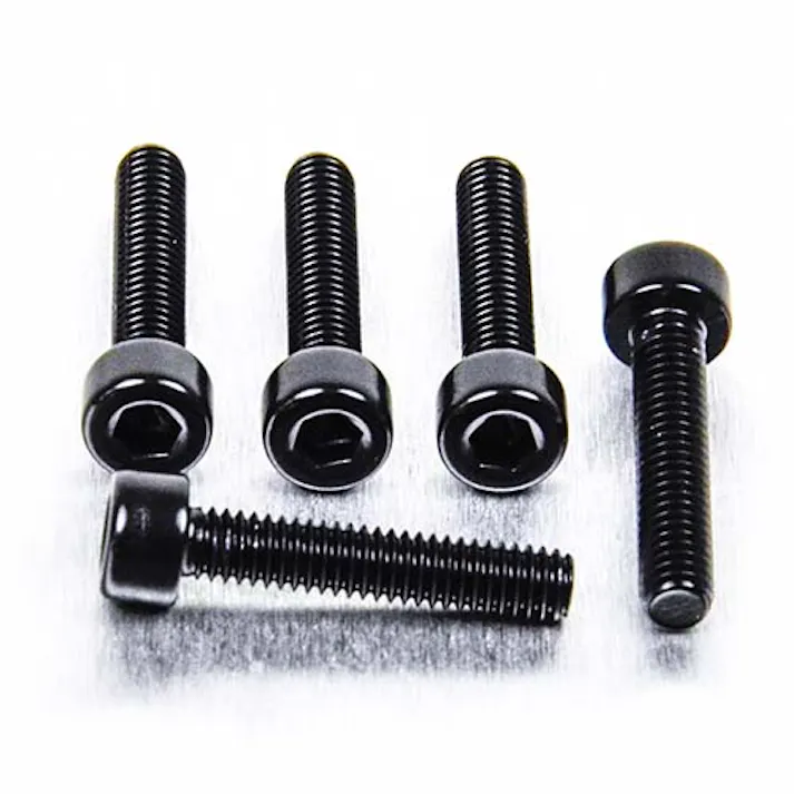 Pro-Bolt プロボルト アルミニウム ソケットキャップボルト M4x(0.70mm)x20mm 5個入りパック (PB420-5) PB420-5BK (CDC)【ネット注文限定・別送品】