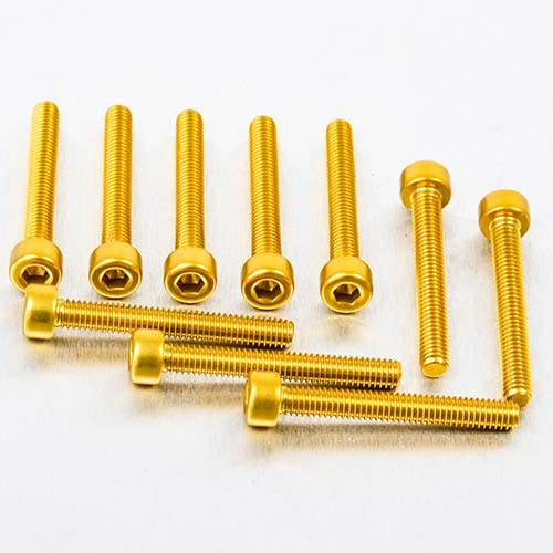 Pro-Bolt プロボルト アルミニウム ソケットキャップボルト M4x(0.70mm)x30mm 10個入りパック (PB430-10) PB430-10G その他(ボルト) Pro-Bolt プロボルト アルミニウム ソケットキャップボルト M4x(0.70mm)x30mm 10個入りパック (PB430-10) PB430-10G その他(ボルト)
