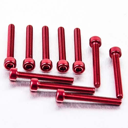 Pro-Bolt プロボルト アルミニウム ソケットキャップボルト M4x(0.70mm)x30mm 10個入りパック (PB430-10) PB430-10R その他(ボルト) Pro-Bolt プロボルト アルミニウム ソケットキャップボルト M4x(0.70mm)x30mm 10個入りパック (PB430-10) PB430-10R その他(ボルト)