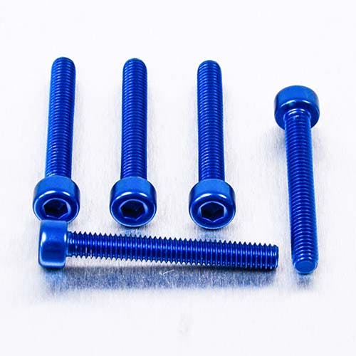 Pro-Bolt プロボルト アルミニウム ソケットキャップボルト M4x(0.70mm)x30mm 5個入りパック (PB430-5) PB430-5B (C その他(ボルト) Pro-Bolt プロボルト アルミニウム ソケットキャップボルト M4x(0.70mm)x30mm 5個入りパック (PB430-5) PB430-5B (C その他(ボルト)