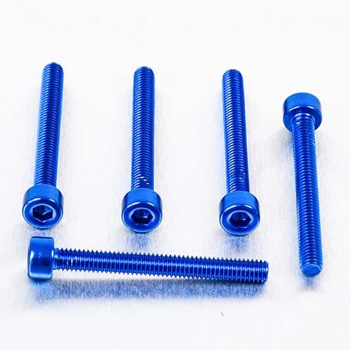 Pro-Bolt プロボルト アルミニウム ソケットキャップボルト M4x(0.70mm)x35mm 5個入りパック (PB435-5) PB435-5B (C その他(ボルト) Pro-Bolt プロボルト アルミニウム ソケットキャップボルト M4x(0.70mm)x35mm 5個入りパック (PB435-5) PB435-5B (C その他(ボルト)