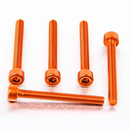 Pro-Bolt プロボルト アルミニウム ソケットキャップボルト M4x(0.70mm)x35mm 5個入りパック (PB435-5) PB435-5O (C その他(ボルト) Pro-Bolt プロボルト アルミニウム ソケットキャップボルト M4x(0.70mm)x35mm 5個入りパック (PB435-5) PB435-5O (C その他(ボルト)