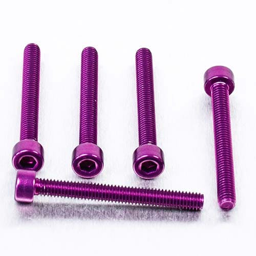 Pro-Bolt �v���{���g �A���~�j�E�� �\�P�b�g�L���b�v�{���g M4x(0.70mm)x35mm 5����p�b�N (PB435-5) PB435-5P (C ���̑��i�{���g�j
