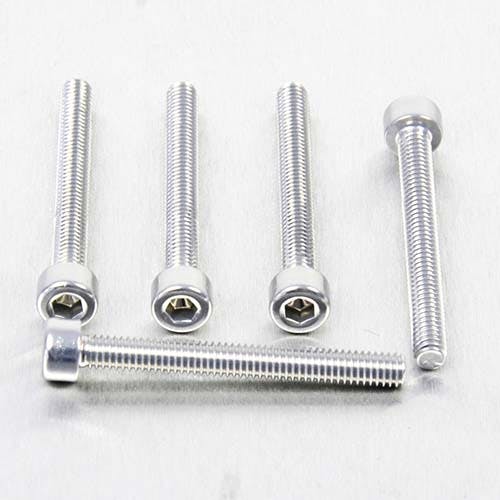 Pro-Bolt プロボルト アルミニウム ソケットキャップボルト M4x(0.70mm)x35mm 5個入りパック (PB435-5) PB435-5S (C その他(ボルト) Pro-Bolt プロボルト アルミニウム ソケットキャップボルト M4x(0.70mm)x35mm 5個入りパック (PB435-5) PB435-5S (C その他(ボルト)