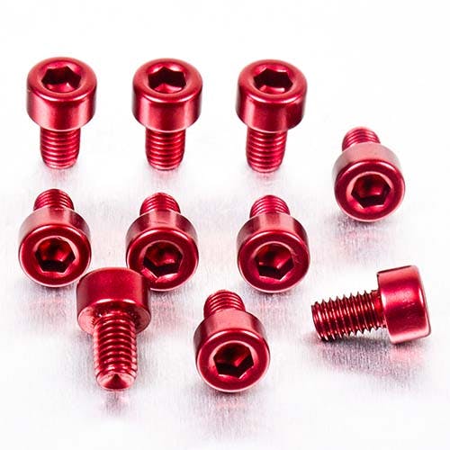 Pro-Bolt プロボルト アルミニウム ソケットキャップボルト M5x(0.80mm)x8mm 10個入りパック (PB508-10) PB508-10R その他(ボルト)