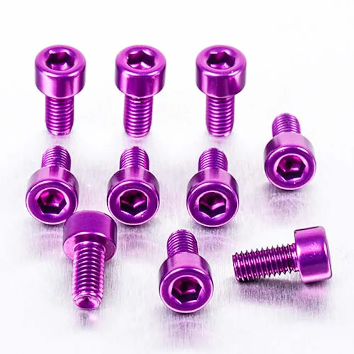 Pro-Bolt プロボルト アルミニウム ソケットキャップボルト M5x(0.80mm)x10mm 10個入りパック (PB510-10) PB510-10P (CDC)【ネット注文限定・別送品】