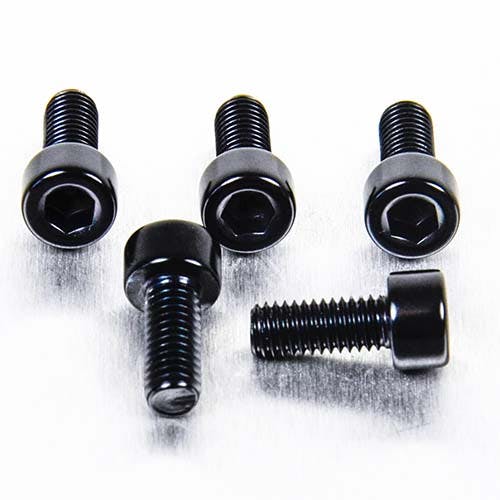 Pro-Bolt �v���{���g �A���~�j�E�� �\�P�b�g�L���b�v�{���g M5x(0.80mm)x12mm 5����p�b�N (PB512-5) PB512-5BK ( ���̑��i�{���g�j