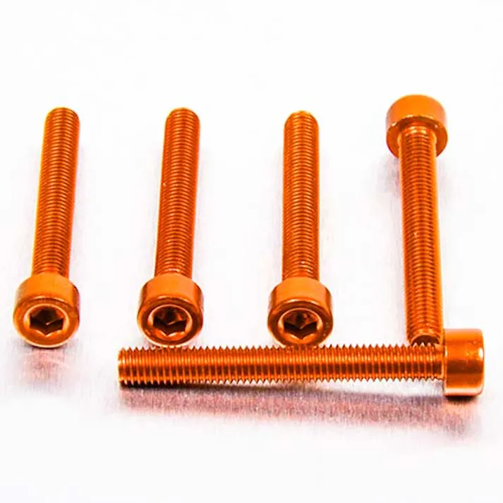 Pro-Bolt プロボルト アルミニウム ソケットキャップボルト M5x(0.80mm)x40mm 5個入りパック (PB540-5) PB540-5O (CDC)【ネット注文限定・別送品】