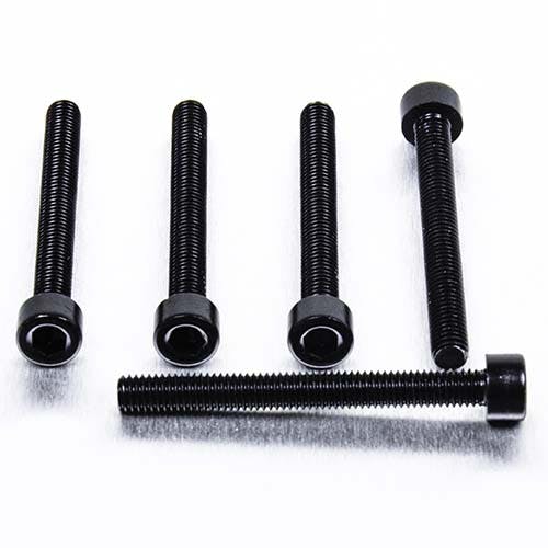 Pro-Bolt プロボルト アルミニウム ソケットキャップボルト M5x(0.80mm)x45mm 5個入りパック (PB545-5) PB545-5BK (CDC)【ネット注文限定・別送品】