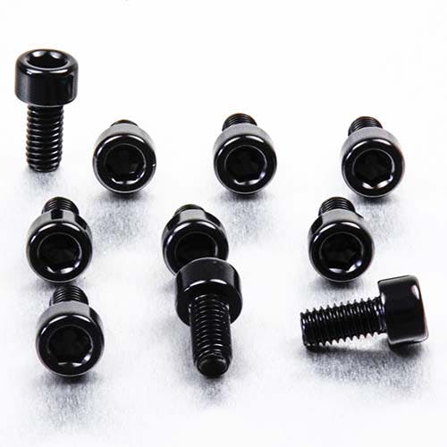 Pro-Bolt �v���{���g �A���~�j�E�� �\�P�b�g�L���b�v�{���g M6x(1.00mm)x10mm 10����p�b�N (PB610-10) PB610-10B ���̑��i�{���g�j